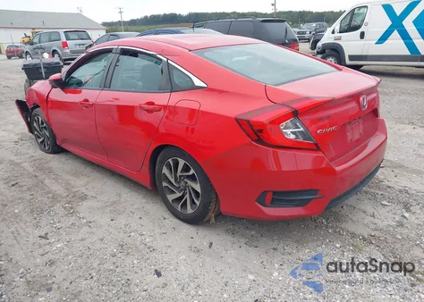 2016 Honda Civic Ex z USA, uszkodzony, nr VIN 2HGFC2F75GH562811